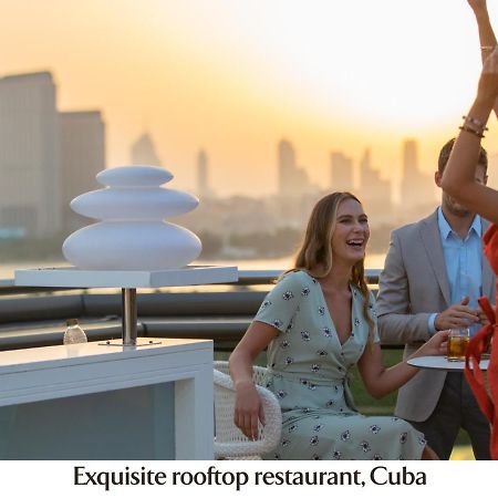 ジュメイラ クリークサイド ホテル ドバイ エクステリア 写真 Rooftop restaurant